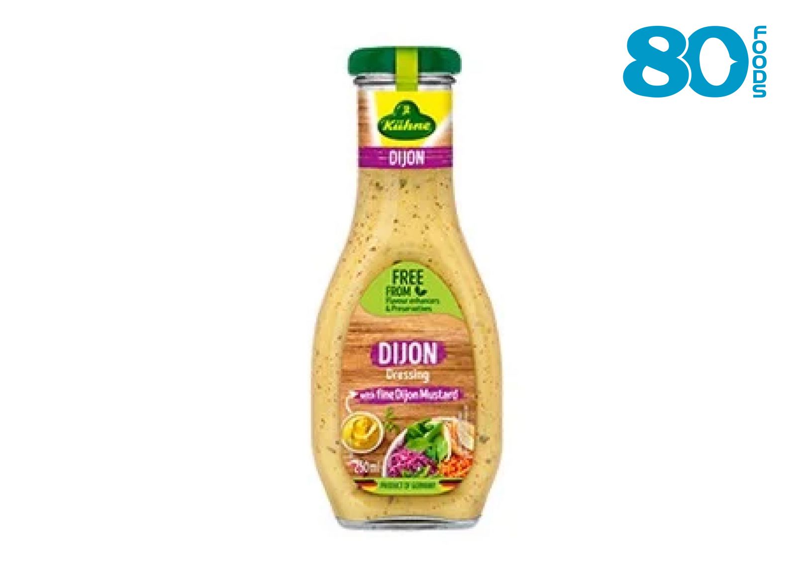 Sốt trộn Salad vị mù tạt Dijon kiểu pháp Kuhne